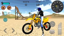Скриншот 4 APK-версии Motocross Beach Jumping 3D