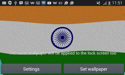 India Flag Live Wallpaper screenshot apk 