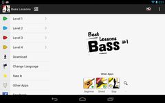 Bass beginner lessons HD VIDEO screenshot apk 