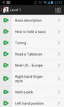 Bass beginner lessons HD VIDEO screenshot apk 8