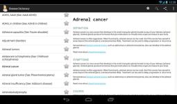Screenshot 3 di Diseases Dictionary apk