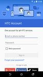 Captura de tela do apk Serviço HTC–Conta HTC 1