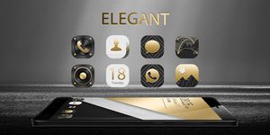 Gambar Elegant GO Launcher Theme 