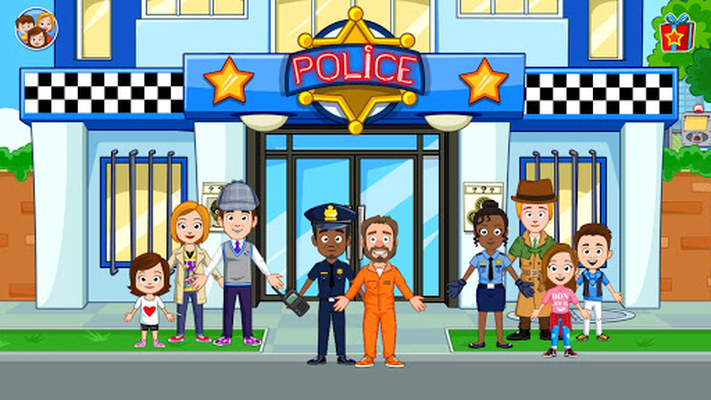 My Town : Police Station Android - Free Download My Town : Police ...