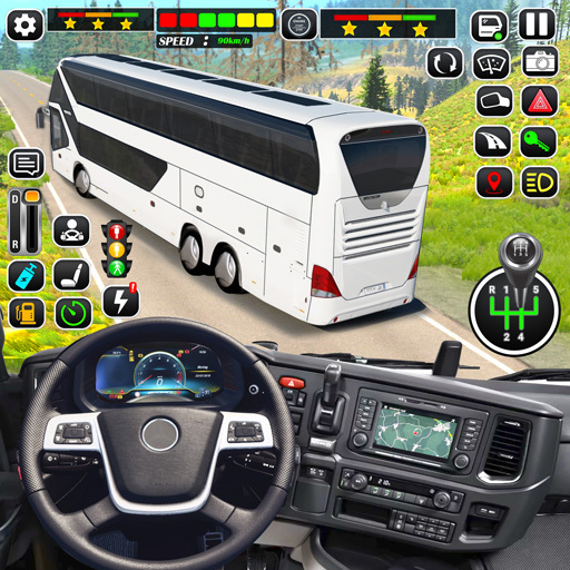 Off Road Tourist Bus Driving - Mountains Traveling download the last version for android