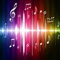Ikona Muzyka Dźwięk Animowana Tapeta