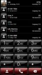 Dialer theme G Black Red screenshot apk 4