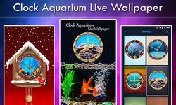 Gambar Clock Aquarium Live Wallpaper 7