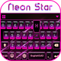 Neon Star Kika Keyboard Theme