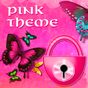 GO Locker Theme Pink Butterfly icon