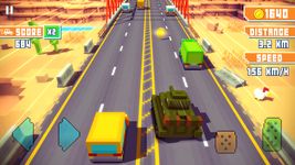 Tangkapan layar apk Blocky Highway: Traffic Racing 5