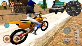 Captura de tela do apk Motocross Countryside Drive 3D 6