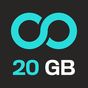 100 GB Free Cloud Storage Drive from Degoo icon