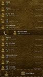 Captura de tela do apk Dialer Leather Gold theme 1