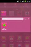 Captură de ecran GO Launcher EX Theme Pink apk 