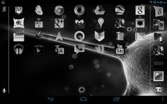 Black & White Icon THEME★FREE★ image 2