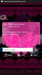 GO SMS Pro Theme Emo Pink captura de pantalla apk 1