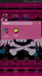 GO Launcher EX Theme Emo Rosa captura de pantalla apk 2