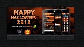 Captura de tela do apk Fun Halloween GO SMS Pro Theme 