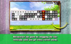 Captura de tela do apk Word puzzle for the Happy soul 