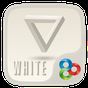 White GO Launcher Theme icon