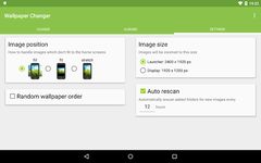 Tangkapan layar apk Wallpaper Changer 2