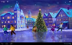 Christmas Rink Live Wallpaper imgesi 4