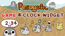 Imagem  do Pesoguin Clock Widget -Penguin