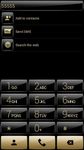 Dialer theme G Black Gold screenshot apk 3