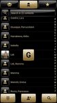 Dialer theme G Black Gold screenshot apk 2
