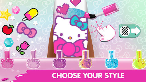 Jogo de Meninas - Salão de Beleza Hello Kitty - Hello Kitty Nail Salon  Gameplay #2 
