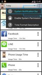 Скриншот 6 APK-версии Использование телефона Время