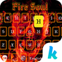 Fire Soul Emoji Keyboard Theme