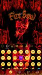 Fire Soul Emoji Keyboard Theme Screenshot APK 1