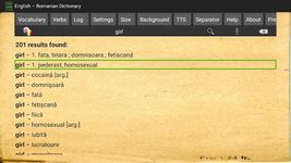 Captură de ecran Dictionar Englez Roman apk 3