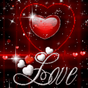 Red Heart Love Live Wallpaper APK Icon