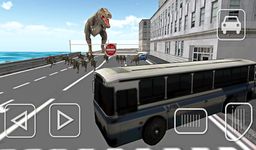 Скриншот 1 APK-версии Dino in City-Dinosaur N Police