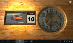 Clock and Calendar 3D capture d'écran apk 10