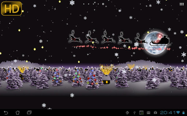 Weihnachten Live Wallpaper für Android - Download