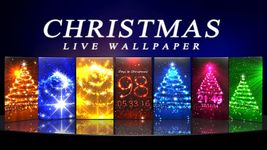 Captura de tela do apk Christmas Live Wallpaper Full 1