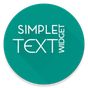 Simple Text Widget (Any Text) APK