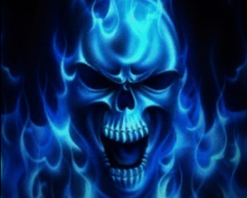 Blue Skull Live Wallpaper APK - Free