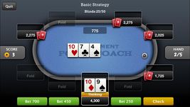 Скриншот 4 APK-версии Tournament Poker Coach