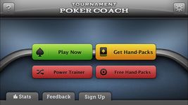 Скриншот 2 APK-версии Tournament Poker Coach