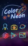 Картинка 4 Color Neon GO Launcher Theme