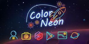 Color Neon GO Launcher Theme image 1