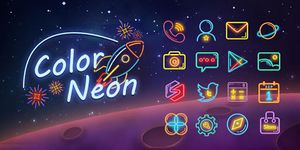 Картинка  Color Neon GO Launcher Theme