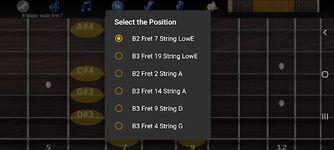 Captura de tela do apk escalas de guitarra e acordes 21