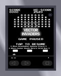 Vector Invaders dans l'espace capture d'écran apk 9