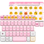 Retro Pink Emoji Keyboard Skin apk icon